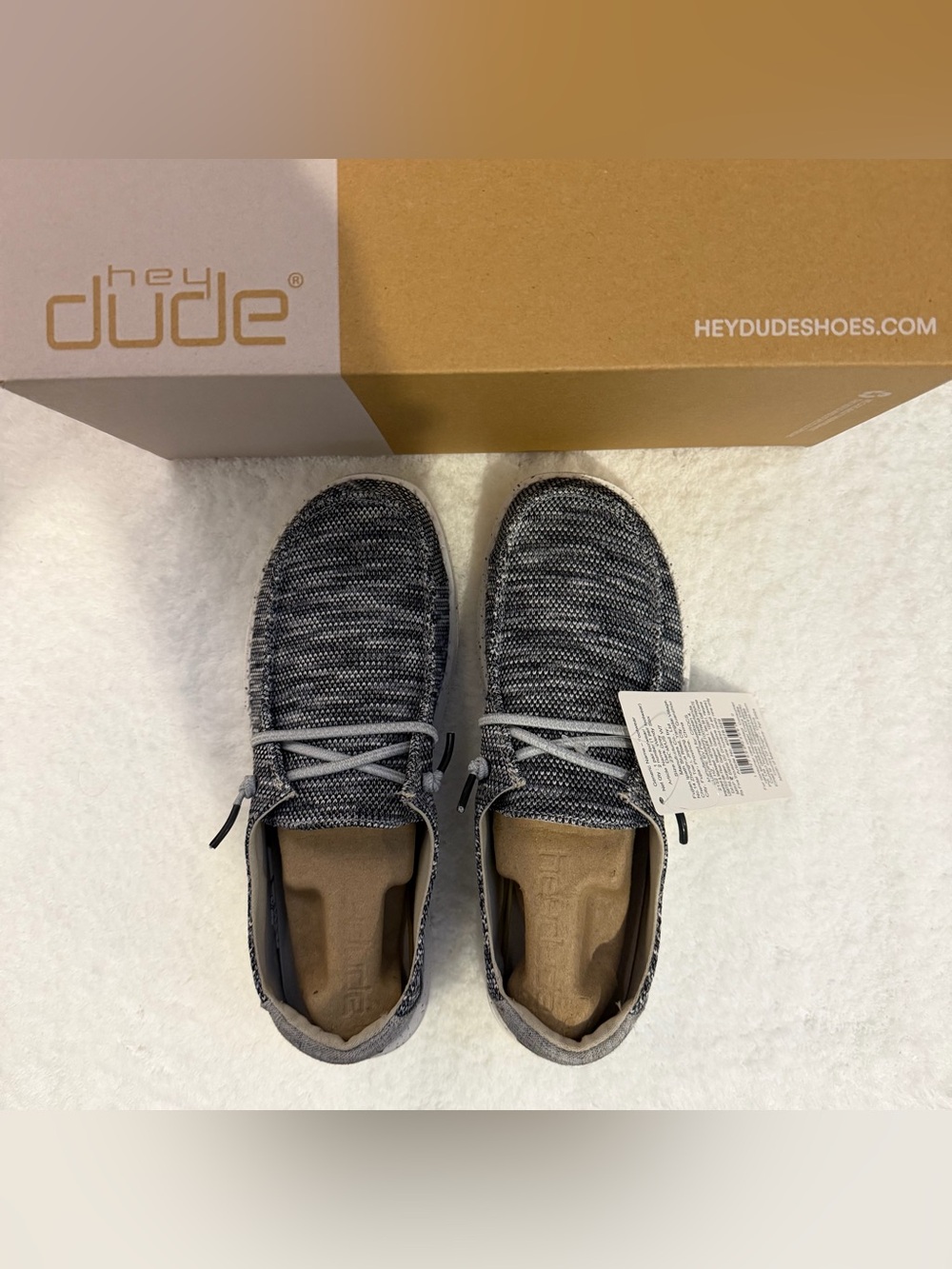 Wendy Hey Dudes Dark gray - Picture 4 of 9